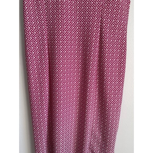 Jude Connally Womens Geometric Dress Size Small Pink Knee Length Jude Cloth - Picture 3 of 9